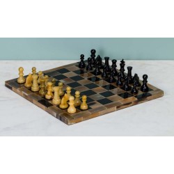 Jeu d'échecs en corne de buffle