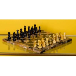 Jeu d'échecs en corne de buffle