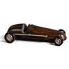 Modèle de bureau Voiture en aluminium et cuir
