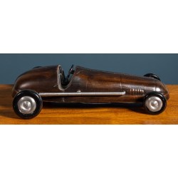 Modèle de bureau Voiture en aluminium et cuir
