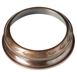 Loupe anneau en laiton vieilli