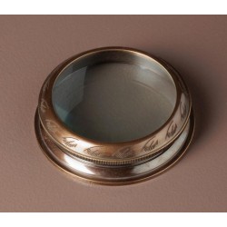 Loupe anneau en laiton vieilli