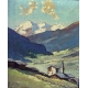 Tableau "Val d'Hérens" signé G.-C.ROEMERS