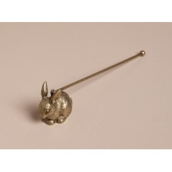 Eteignoir Lapin en laiton