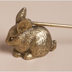 Eteignoir Lapin en laiton