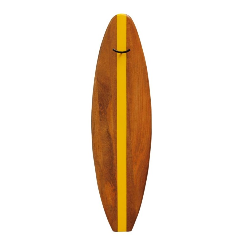 Porte-manteau planche de surf jaune
