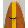 Porte-manteau planche de surf jaune