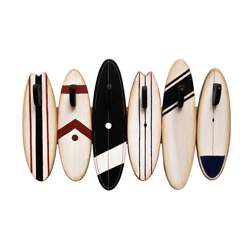 Porte-manteau planches de surf vintage
