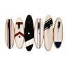 Porte-manteau planches de surf vintage