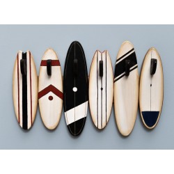 Porte-manteau planches de surf vintage