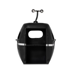 Petite étagère murale téléphérique noir