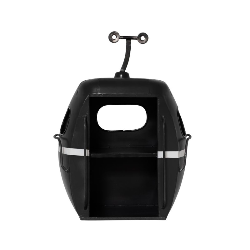 Petite étagère murale téléphérique noir