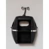 Petite étagère murale téléphérique noir