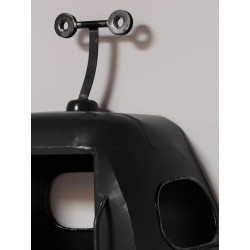 Petite étagère murale téléphérique noir