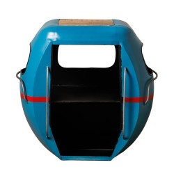Chevet téléphérique bleu