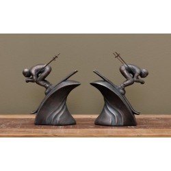 Serre-livres skieurs