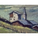 Painting "Val d'Hérens and Pig