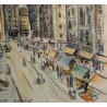 Aquarelle "Coutance" signée FERRERO