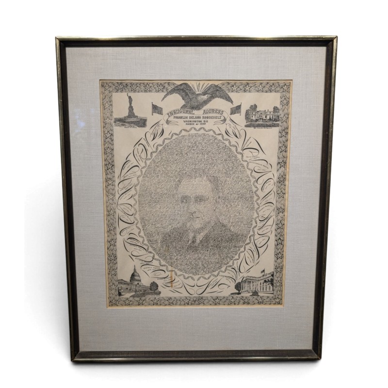 Lithographie "Roosevelt" par HALBERT