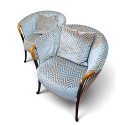 Paire de fauteuils Progetti par GIORGETTI