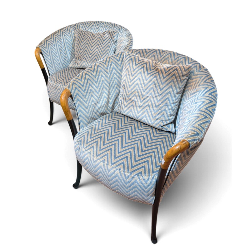 Paire de fauteuils Progetti par GIORGETTI