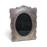 Cadre en argent, ouverture ovale