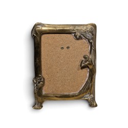 Cadre en laiton style Art-Nouveau