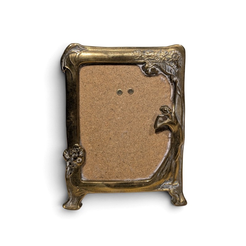 Cadre en laiton style Art-Nouveau