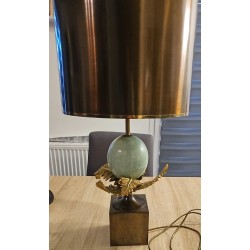 Lampe Fougère Oeuf par Chrystiane Charles