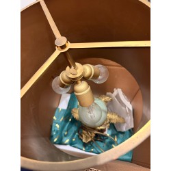 Lampe Fougère Oeuf par Chrystiane Charles