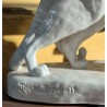 Couple de léopards en porcelaine signé RICHTER