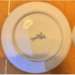 Tasse et sous-tasse en porcelaine de Meissen
