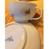 Tasse et sous-tasse en porcelaine de Meissen