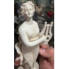 Statue en biscuit "Erato" marque MV