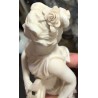 Statue en biscuit "Erato" marque MV