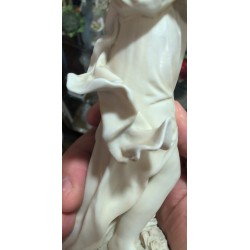 Statue en biscuit "Erato" marque MV