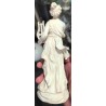 Statue en biscuit "Erato" marque MV