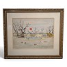 Aquarelle "Camargue" signé Yves BRAYER