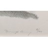 Gravure "Martin-pécheur" signée COSENDAY