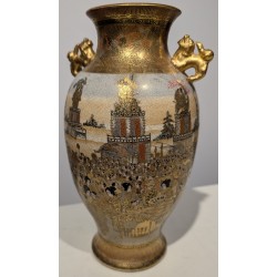 Vase en porcelaine Satsuma
