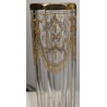 Paire de vases en cristal de Bohème