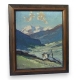 Tableau "Val d'Hérens" signé G.-C.ROEMERS