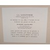 Xylographie "Chevêche et pie" par Robert HAINARD