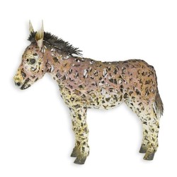 Petit âne en tôle