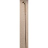 Canne poignée Aigle en bois sculpté polychrome
