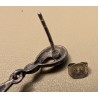 Paire de boucles d'oreilles Art-Nouveau