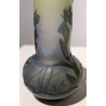Vase tube pensées signé GALLÉ
