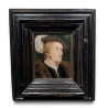 Tableau "Portrait d'homme" signé Jh VUILLERMET