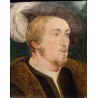Tableau "Portrait d'homme" signé Jh VUILLERMET