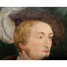 Tableau "Portrait d'homme" signé Jh VUILLERMET
